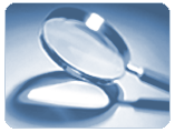 Fraud and abuse - Magnifying glass